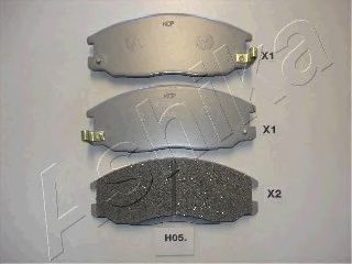 Тормозные колодки ASHIKA 50-H0-005