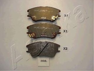 Тормозные колодки ASHIKA 50-H0-008