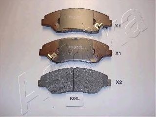 Тормозные колодки ASHIKA 50-K0-000