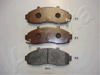 Тормозные колодки ASHIKA 50-K0-001