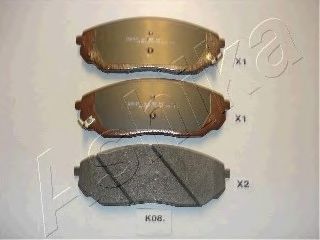 Тормозные колодки ASHIKA 50-K0-008