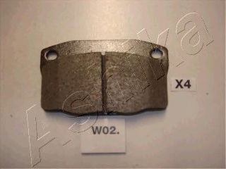 Тормозные колодки ASHIKA 50-W0-002