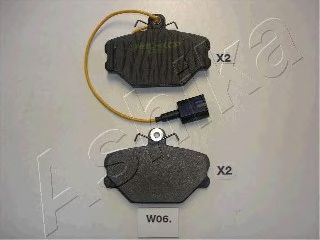 Тормозные колодки ASHIKA 50-W0-006