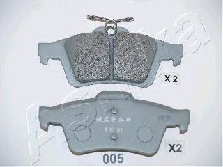 Тормозные колодки ASHIKA 51-00-005