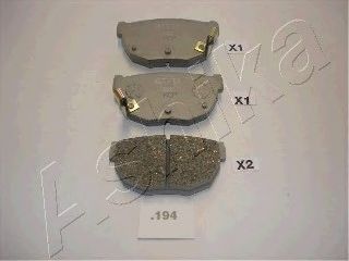 Тормозные колодки ASHIKA 51-01-194