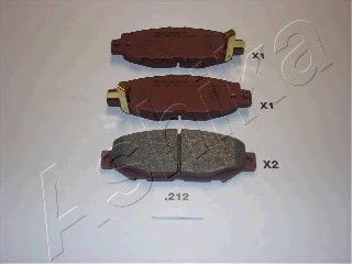 Тормозные колодки ASHIKA 51-02-212