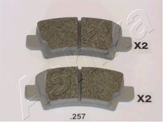 Гальмівні колодки ASHIKA 51-02-257