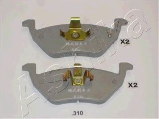 Гальмівні колодки ASHIKA 51-03-310
