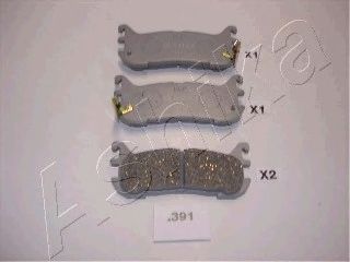 Тормозные колодки ASHIKA 51-03-391