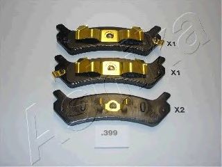 Тормозные колодки ASHIKA 51-03-399