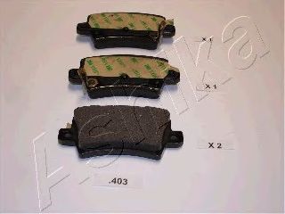 Тормозные колодки ASHIKA 51-04-403