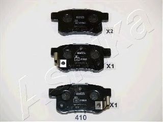 Тормозные колодки ASHIKA 51-04-410