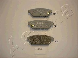 Тормозные колодки ASHIKA 51-05-504
