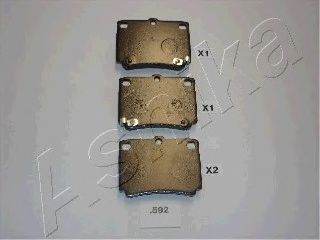 Тормозные колодки ASHIKA 51-05-592