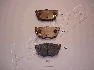 Тормозные колодки ASHIKA 51-05-595