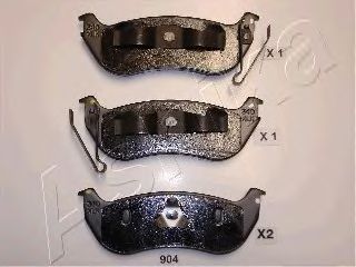 Тормозные колодки ASHIKA 51-09-904