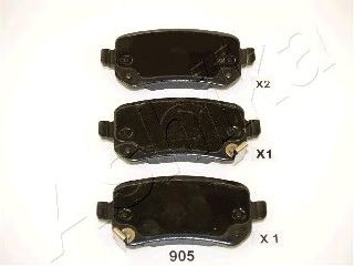 Тормозные колодки ASHIKA 51-09-905