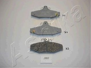 Тормозные колодки ASHIKA 51-09-997