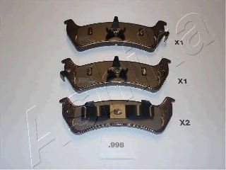 Тормозные колодки ASHIKA 51-09-998