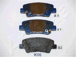 Тормозные колодки ASHIKA 51-0K-K06