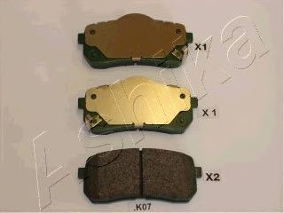 Тормозные колодки ASHIKA 51-0K-K07