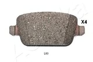 Тормозные колодки ASHIKA 51-0L-L03