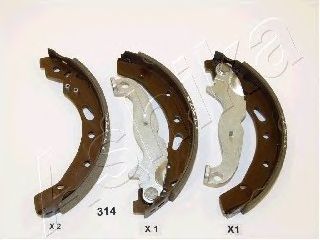 Тормозные колодки ASHIKA 55-03-314