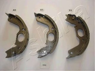 Тормозные колодки ASHIKA 55-05-503