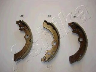 Тормозные колодки ASHIKA 55-08-822