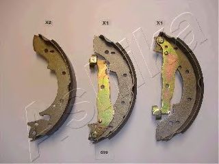 Тормозные колодки ASHIKA 55-08-899