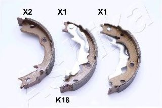 Тормозные колодки ручника ASHIKA 55-0K-K18