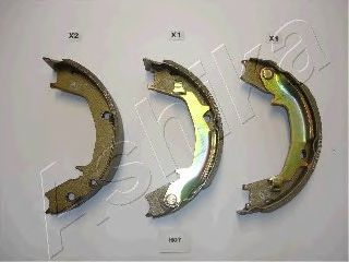Тормозные колодки ASHIKA 55-H0-007