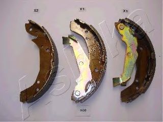 Тормозные колодки ASHIKA 55-K0-008