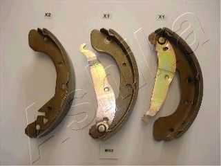 Тормозные колодки ASHIKA 55-W0-002