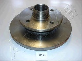 Тормозной диск ASHIKA 60-03-316
