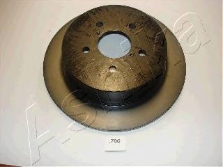 Гальмівний диск ASHIKA 61-07-706