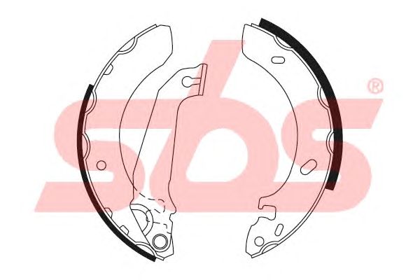 Тормозные колодки sbs 18492725536