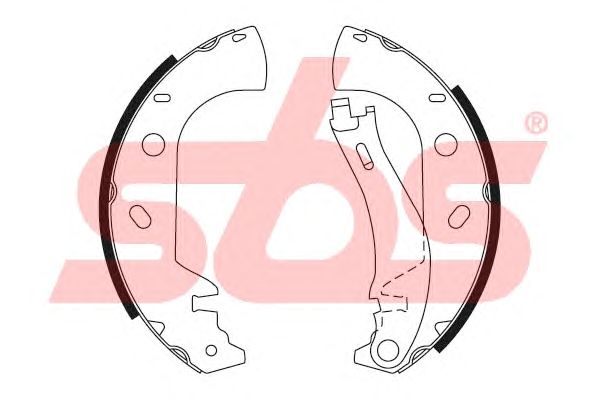 Тормозные колодки sbs 18492723626