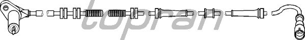 Датчик вращения колеса TOPRAN 722 662