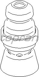 Отбойник амортизатора TOPRAN 722 666