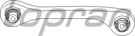 Рулевая тяга TOPRAN 110 272
