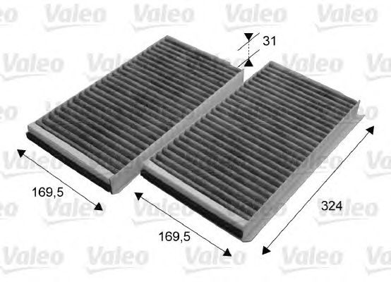 Фильтр салона VALEO 698864