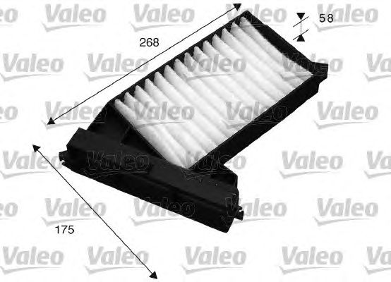 Фильтр салона VALEO 715528