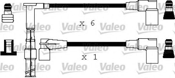 Комплект високовольтних проводів VALEO 346376