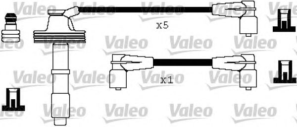 Комплект високовольтних проводів VALEO 346327