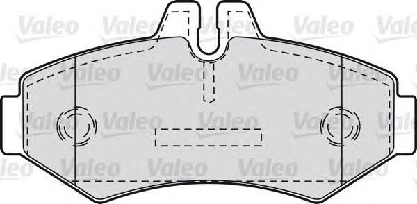 Тормозные колодки VALEO 598300
