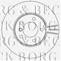 Тормозной диск BORG & BECK BBD4471