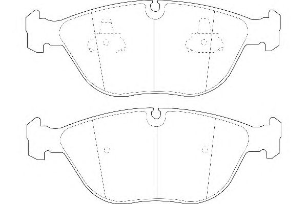 Тормозные колодки WAGNER WBP21484A