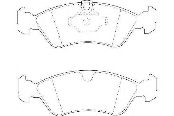 Тормозные колодки WAGNER WBP21862A