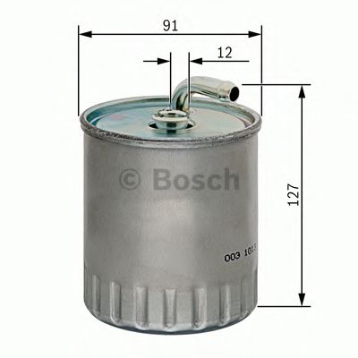 Паливний фільтр BOSCH 1 457 434 416